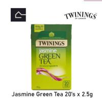 ราคา ทไวนิงส์ ชาเขียว จัสมิน กรีนที ชนิดซอง 2 5 กรัม แพ็ค 20 ซอง Twinings Jasmine Green Tea 2 5 g Pack 20 Tea Bags ชา (18336557145)