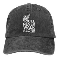 ราคา Boutique fashion Liverpool YouLl Never Walk Alone Football Fan Club Ynwa Gift Soft Breathable Printing Adjustable Cowboy Baseball Hat Birthday Gift (10176808589)