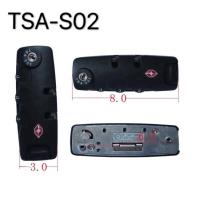 ราคา ตัวล็อคTSA รหัสล็อค กุญแจล็อค อะไหล่กระเป๋าเดินทาง กุญแจกระเป๋าเดินทางขอบอลูมิเนียม (7552557175)