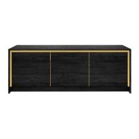 ราคา SB Design Square SCHULTZ DESIGN SB DESIGN SQUARE SCHULTZ DESIGN ชุดห้องนอน ตู้เตี้ย Charlie ขนาด 180x45x65 ซม สีดำ (5908538879)