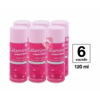 ราคา คาลาไมน์ โลชั่น Calamine คาลามาย แก้ผดผื่น คัน ลมพิษ ขนาด 120 ml แพ็ค6ขวด (14162115635)