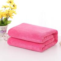 ราคา ผ้าเช็ดตัวนาโน ผ้าดีสีไม่ตกผ้าขนหนูนาโน สีพื้น 70x140 ซม ผ้าเช็ดตัว (13173346899)