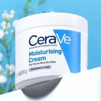 ราคา แท้ 100 CeraVe เซราวี มอยเจอร์ไรเซอร์ ครีม สำหรับผิวหน้าและผิวกาย เหมาะสำหรับผิวแห้งถึงแห้งมาก85 454 กรัม (19566442917)