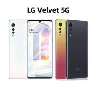 ราคา Original LG Velvet 5G 6 8 นิ้วสมาร์ทโฟน Octa Core 6 8GB RAM 128GB 48MP กล้องซิมเดียว 4300mAh Android ลายนิ้วมือโทรศัพท์มือถือ LG G9 (18589891984)