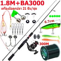 ราคา เบ็ดตกปลาครบชุด คันเบ็ดตกปลา แบบหมุน 2 ส่วน 13BB สีแดงสีดำ ขนาดพกพา ลากสูงสุด 12KG รอกสปินนิ่ง คาร์บอนไฟเบอร์ คันเบ็ดตกปลา 1 8m 1000 7000 รอกสปิ๋ว (20605053872)