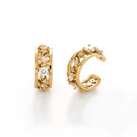 ราคา Jewellista ต่างหูEar cuff เงินแท้ Chopa ประดับพลอย CZ ต่างหูไม่ต้องเจาะหู มี 3 สี ชุบโรสโกลด์ ชุบทองคำขาว ชุบทอง14k (10075441084)