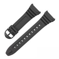 ราคา สายนาฬิกาซิลิโคนนิ่ม18มม เข็มขัดสำหรับ Casio W 96H สายเปลี่ยนสำหรับผู้ชายนาฬิกาอุปกรณ์เสริม W96 (19832998371)