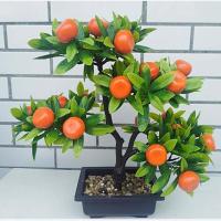 ราคา ต้นไม้นำโชคห้องรับแขกแบบใหม่ปี2023ต้นไม้ผลไม้จำลองต้นไม้พีชแอปเปิ้ลส้มกระถางพลาสติกดอกไม้ปลอมสำหรับตกแต่ง (12105401049)