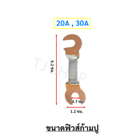ราคา ซื้อ 10 แพ็ค ลด 60 Chang แพ็ค 10 100 เส้น ฟิวส์ก้ามปู ใช้ได้ทั้ง คัทเอาท์ 2P 3P ฟิวส์ ระบบไฟฟ้า ทองแดงแท้ 100 เลือกขนาด 30A 60A 100A (20249890948)
