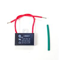 ราคา คาปาซิเตอร์พัดลม1 5uf 450v สายสีแดง แถมท่อหด1เส้น ยาว4ซม ใข้กับพัดลม12นิ้ว14นิ้ว16นิ้ว ได้ คาปาพัดลมซิเตอร์พัดลมฮาตาริ คาปาซิเตอร์ capacitorพัดลม คาปาพัดลม capa คาปา ซีพัดลม (12771564043)