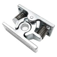 ราคา 1Pcs Aluminium Alloy Door Easy Lock Stop Catch Release Clamp Double Roller Catch Mp 4 (18180021142)
