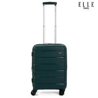 ราคา ELLE Travel Samson Collection 100 PP Polypropylene ขนาด Cabin 20 นิ้ว ระบบซิปคู่นิรภัยและซิปขยาย ล้อหมุน360 คันชักอะลูมิเนียมปรับระดับสูงต่ำได้ (20451392846)