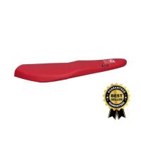 ราคา เบาะนูโวMXปาดบางสองตอนทรงกลางหนังสีแดงPORRACING (8057661245)