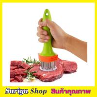 ราคา Meat tenderizer ที่จิ้มเนื้อ ที่จิ้มกดเนื้อ ที่จิ้มหมูกรอบ ทีทุบเนื้อ ส้อมจิ้มเนื้อ ที่จิ้มหมู ที่จิ้มหมูกรอบ ที่จิ้มหนังหมู stainless steel (10379546342)