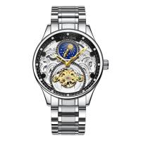 ราคา TEVISE T820A นาฬิกากลไกอัตโนมัติของผู้ชายนาฬิกาสายเหล็กลำลองแฟชั่น (9482637066)