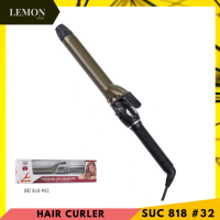 ราคา Super V Inter Hair Curling Iron Titanium Model C SUC818 ซุปเปอร์ วี เครื่องม้วนผม ไททาเนียม 19mm26mm32mm38mm แกนยาว ลอนสวย ร้อนเร็ว ผมไม่เสีย ทนทาน (19467000418)