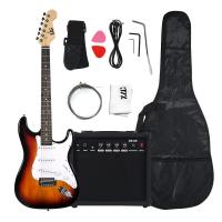 ราคา กีต้าร์ ZLG ST กีต้าร์ไฟฟ้า 6 สายกีต้าร์ไฟฟ้า Clear Sunny Color จัดส่งที่รวดเร็ว alnico Pick up ในสต็อก (20390631829)