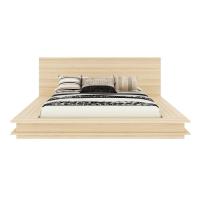 ราคา SB Design Square SB FURNITURE เตียง 5 ฟุต รุ่น Zen สีไม้อ่อน 210x222x90 ซม (20117409424)