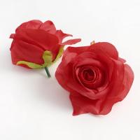 ราคา 1 Pc หัวดอกไม้ปลอมดอกกุหลาบดอกไม้ผ้าไหมสำหรับตกแต่งบ้านงานแต่งงานประดิษฐ์ดอกไม้ปลอม DIY มาลัยพวงมาลา (19339302607)