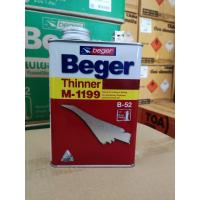 ราคา Beger ทินเนอร์ M 1199 ขนาด1 4แกลลอน และ 1แกลลอน (19632310594)