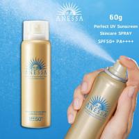 ราคา HOT Anessa Perfect UV Sunscreen Skincare Spray N SPF50 PA 60g สเปรย์กันแดด กันแดด ซันสกรีน สกินแคร์ ครีมกันแดด (20569308628)