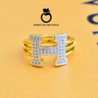 ราคา แหวนเพชรcz 0473 รุ่นฟรีไซส์ เคลือบทองคำขาว หนัก 1 สลึง แหวนมินิมอล งานเกาหลี แหวนน่ารัก แหวนเก๋ แหวนเพชร แหวน (12800361881)