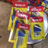 ราคา ประแจหกเหลี่ยม SOLO ประแจแอล ชุดหกเหลี่ยมCRV ประแจดาว 6เหลี่ยมดาว กุญแจหกเหลี่ยมโซโล หัวบอล ประแจหัวตัด ปะแจแฉก ตัวที T (20583526232)