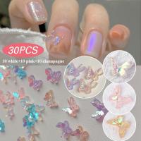 ราคา Dorisna ริบบิ้นติดเล็บโบว์คริสตัล30ชิ้นริบบิ้นเรซิน3D ตกแต่งศิลปะเล็บดีไซน์น่ารักเครื่องประดับ DIY ติดโบว์ (20072149768)