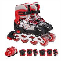 ราคา รองเท้าสเก็ต แถมอุปกรณ์ป้องกัน โรลเลอร์สเก็ต โรลเลอร์เบลด Rollerblade รองเท้าล้อเลอร์เบลด เหมาะสำหรับผุ็ใหญ่และเด็ก (17439342985)