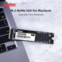 ราคา Kingspec SSD 256GB 512GB 1TB 2TB M2 PCIe NVME สำหรับ2013 2015 MAC Book Pro Retina A1502 A1398 Macbook Air A1465 SSD 1466 (20478772310)