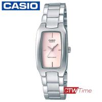 ราคา Casio Standard นาฬิกาข้อมือผู้หญิง สายสแตนเลส รุ่น LTP 1165A 4CDF หน้าปัดสีชมพู (2240658032)
