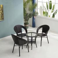 ราคา ชุดโต๊ะเก้าอี้หวายเทียม โต๊ะหวาย เก้าอี้หวาย เฟอร์นิเจอร์กลางแจ้ง เก้าอี้จัดสวน (16425395352)