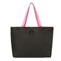 ราคา Starbucks Blackpink ผ้าไนลอนปักกระเป๋าสะพายผ้ากระเป๋าสะพายด้านหลัง (20345477531)