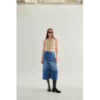 ราคา ENDOFMARCH MAXI SKIRT JEANS กระโปรงยีนส์ยาว เอวต่ำ (19768303083)
