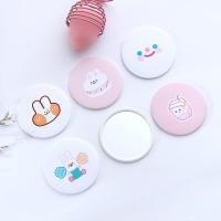 ราคา กระจกแต่งหน้าแบบพกพา กระจกแต่งหน้าน่ารักสไตล์เกาหลี กระจกแต่งหน้าการ์ตูนมินิกระจกกลมเล็ก (20032925956)
