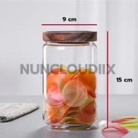 ราคา พร้อมส่ง โหลแก้วสูญญากาศ ดองเหล้าบ๊วย โหลแก้วมีฝาปิด โหลดอง ขวดใส่เครื่องปรุง กระปุกใส่เครื่องปรุง โหลแก้วฝาไม้ ขวดโหลสูญญากาศ โถแก้วมีฝาปิด โถแก้วสูญญากาศ (10363896561)