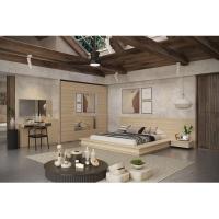 ราคา SB Design Square SB FURNITURE ชุดห้องนอน ขนาด 5 ฟุต รุ่น Zen สีโอ๊คอ่อน (20117372824)