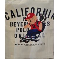 ราคา กระเป๋าผ้า Beverly Hills Polo Club ลายหมี น่ารักๆ จาก BHPC ของแท้ 100 (17948378518)
