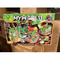 ราคา เลโก้ ของเล่นตัวต่อเลโก้ตัวต่อมายคราฟ Minecraft บ้านมายคราฟ บล็อกตัวต่อ ป้อมมายคราฟ หมู่บ้านมายคราฟ (20372774958)