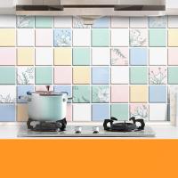 ราคา Kitchen sticker60cmx3เมตร สติ๊กเกอร์ติดห้องครัว วอลเปเปอร์ติดผนัง สติ๊กเกอร์กันน้ำมันกระเด็น กันน้ำ กันเชื้อรา ทนความร้อน ลอกออกไม่ทิ้งคราบกา (19876589955)