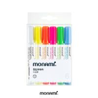 ราคา Monami ปากกามาร์คเกอร์เขียนกระจกลบได้ รุ่น Window Marker ชุด 6C (17973994033)