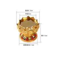 ราคา ทองเหลืองบริสุทธิ์ ตะเกียงน้ำมัน ถ้วยตะเกัยง เชิงเทียนดอกบัว T (12339876720)