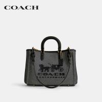 ราคา COACH กระเป๋าทรงสี่เหลี่ยมผู้หญิงรุ่น Reese Tote 28 สีดำ CJ811 B4 BK (19544907969)