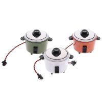 ราคา Heeney หม้อหุงข้าวขนาดจิ๋ว1 12 1ชิ้นของเล่นตกแต่งอุปกรณ์เสริมสำหรับห้องครัวบ้านตุ๊กตา (12409024633)