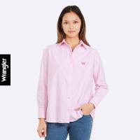 ราคา WRANGLER เสื้อเชิ้ตแขนยาวผู้หญิง ทรง REGULAR รุ่น WR S123WSHLS18 (19988307312)