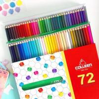 ราคา รับประกันของแท้100 สี Colleen 120 72 64 48 36 12 สี สีไม้ ดินสอสีไม้ สีคอลลีน สีไม้คอลลีน มีทุกเฉด สีหัวเดียว สีพาสเทล สวยสด ดินสอสีคอลลีน สีนีออน (11485405737)
