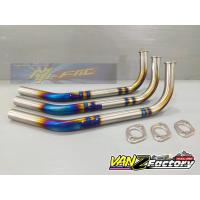 ราคา คอท่อ แสตนเลสแท้ เกรด 304 100 เป่าไทเท ติดเพลท Pcx150 ปี 2017 2021 (13086584652)