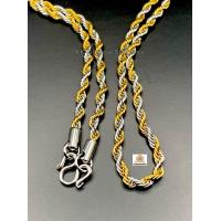 ราคา สร้อยคอสแตนเลส 2กษัตริย์ ลายเกลียวเพชรใหญ่ ไม่ลอกไม่ดำไม่คัน และทนทาน รหัส 2TTWB หนัก25g หนา 4mm ยาว 68cm26นิ้ว เกรดวัสดุสแตนเลส 304 (5141320379)