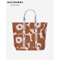 ราคา MARIMEKKO CARRIER BIG UNIKKO BAG กระเป๋า กระเป๋าสะพายผ้าCotton ลายดอกไม้ (20585285560)
