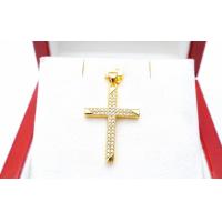 ราคา จี้ไม้กางเขนฝังเพชรเม็ดละ 2 ตัง เต็มตัวเรือน เพชรน้ำ100 กว้าง 2 5 ซ ม สูง 3 5 ซ ม พร้อมใบรับรองสิน ค้า เคลือบทองคำแท้100 (12341762475)